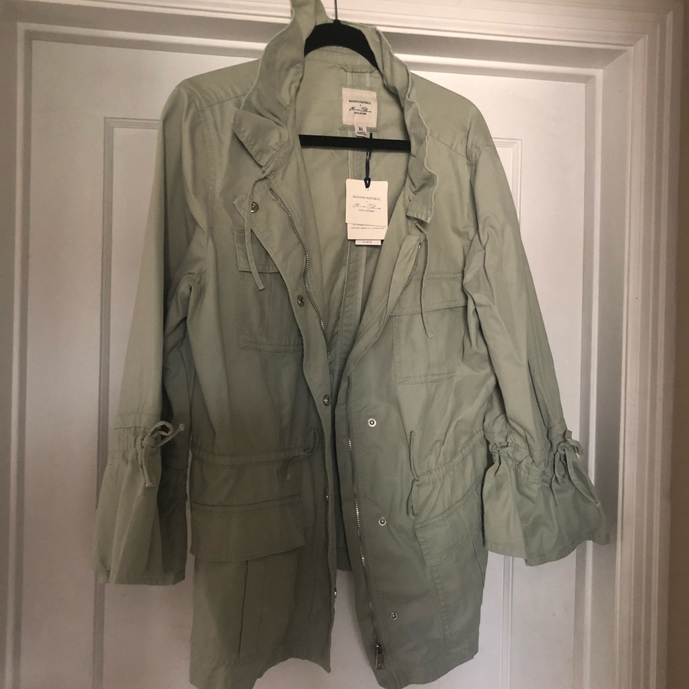 Olivia Palermo for Banana Republic cargo jacket